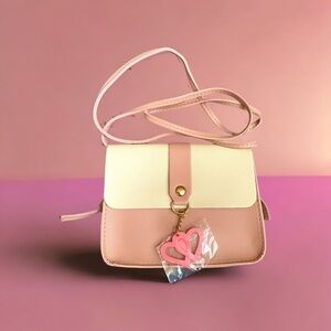 3/$24 Pink Clutch/Crossbody Bag